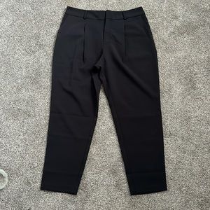 INC work high rise pants